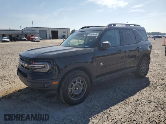 2024 Ford Bronco Sport Outer Banks with VIN 3FMCR9C69RRF18771, listed as a Copart auction lot 61416415 with 16,312 mi miles and Salvage title. Bid and sale history available at DreamBid. Image 1.