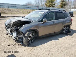 2020 Subaru Forester Limited with VIN JF2SKAUC7LH588984, listed as a Copart auction lot 52718065 with 48,302 mi miles and Non repairable. Bid and sale history available at DreamBid. Image 1.