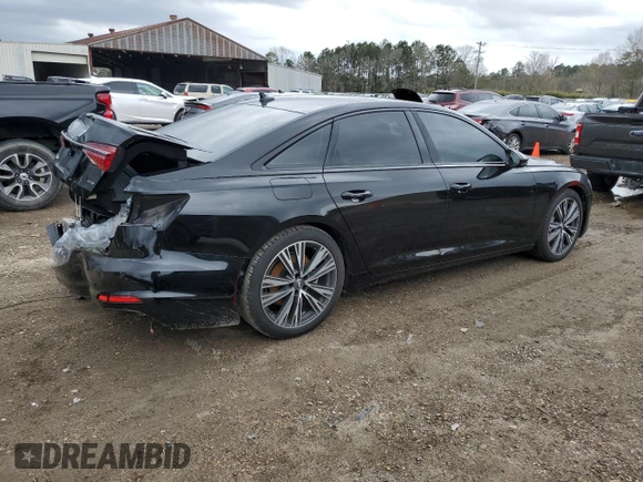 2021 Audi A6 Premium Plus with VIN WAUE8AF27MN011032, listed as a Copart auction lot 41499313 with 23,109 mi miles. Bid and sale history available at carsss.com. Image 3.