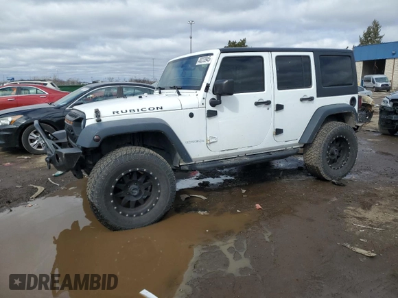 2017 Jeep Wrangler Unlimited Rubicon z VIN 1C4BJWFG5HL511601, wystawiony jako Copart lot #48223945 z przebiegiem 86 465 mil mil oraz Szkoda całkowita • Salvage title. Historia ofert i sprzedaży dostępna na DreamBid. Obrazek 1.