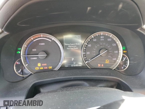 2020 Lexus RX with VIN 2T2AGMDA1LC045514, listed as a Copart auction lot 78951724 with 41,646 mi miles and Salvage Title. Bid and sale history available at carsss.com. Image 9.
