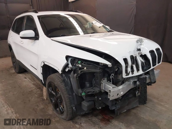 2018 Jeep Cherokee Latitude z VIN 1C4PJMCX0JD505901, wystawiony jako IAAI lot #41615476 z przebiegiem 106 873 mil mil oraz . Historia ofert i sprzedaży dostępna na DreamBid. Obrazek 1.