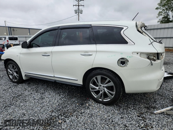 2015 Infiniti QX60 with VIN 5N1AL0MM9FC558652, listed as a Copart auction lot 56962205 with 129,883 mi miles and Salvage title. Bid and sale history available at DreamBid. Image 2.