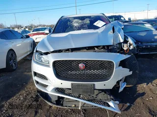 2018 Jaguar F-Pace 25t Premium with VIN SADCJ2FX6JA322345, listed as a IAAI auction lot 41887499 with 35,740 mi miles and . Bid and sale history available at DreamBid. Image 12.