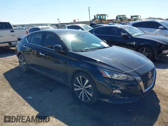 2020 Nissan Altima Platinum with VIN 1N4BL4FV4LC156108, listed as a IAAI auction lot 41654687 with 78,050 mi miles and . Bid and sale history available at carsss.com. Image 1.