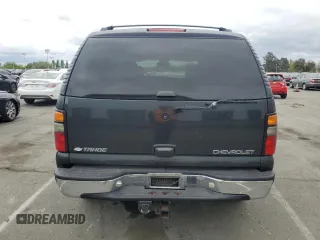 2005 Chevrolet Tahoe Z71 with VIN 1GNEC13T85R141076, listed as a Copart auction lot 54733415 with 310,992 mi miles and Salvage title. Bid and sale history available at DreamBid. Image 6.
