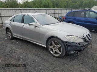 2011 Mercedes-Benz S 550 with VIN WDDNG8GBXBA371712, listed as a Copart auction lot 55656115 with 127,408 mi miles and Clean Title. Bid and sale history available at DreamBid. Image 4.