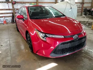 2020 Toyota Corolla LE with VIN 5YFEPRAE2LP073560, listed as a Copart auction lot 48123245 with 123,497 mi miles and Salvage Title. Bid and sale history available at carsss.com. Image 13.