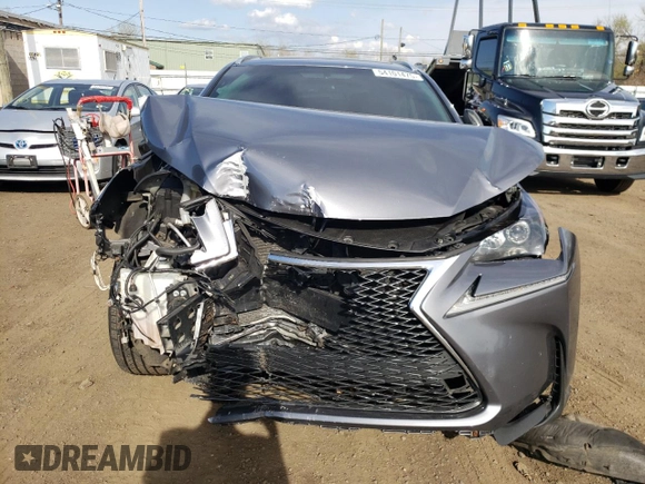 2017 Lexus NX 200t z VIN JTJBARBZ5H2128236, wystawiony jako Copart lot #54101475 z przebiegiem Nie podano mil oraz Szkoda całkowita • Salvage title. Historia ofert i sprzedaży dostępna na DreamBid. Obrazek 5.