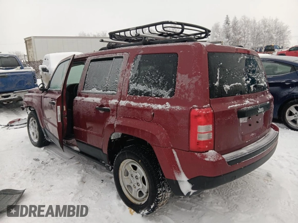 2013 Jeep Patriot Sport with VIN 1C4NJPBA3DD283249, listed as a Copart auction lot 44080475 with Not Provided miles and Salvage Title. Bid and sale history available at carsss.com. Image 2.