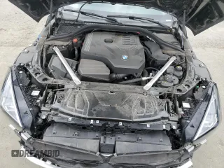 2022 BMW Z4 sDrive30i with VIN WBAHF3C08NWX72648, listed as a Copart auction lot 52153454 with 27,084 mi miles. Bid and sale history available at carsss.com. Image 11.