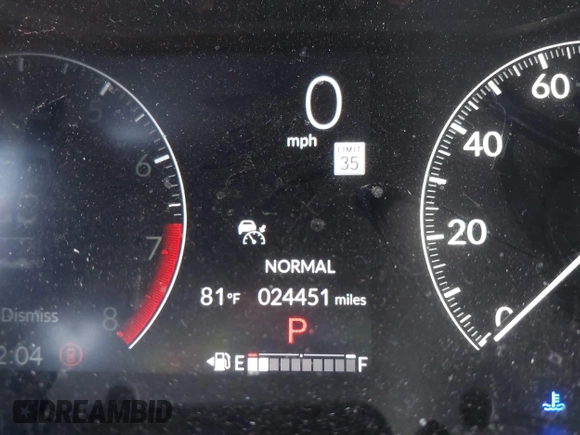 2024 Honda HR-V Sport with VIN 3CZRZ2H53RM728067, listed as a IAAI auction lot 42139736 with 24,451 mi miles and . Bid and sale history available at DreamBid. Image 16.