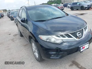 2013 Nissan Murano SV with VIN JN8AZ1MW8DW310046, listed as a IAAI auction lot 42127615 with 171,765 mi miles. Bid and sale history available at carsss.com. Image 1.