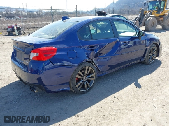 2017 Subaru WRX Limited with VIN JF1VA1J62H8836147, listed as a IAAI auction lot 41785495 with 29,466 mi miles. Bid and sale history available at carsss.com. Image 4.