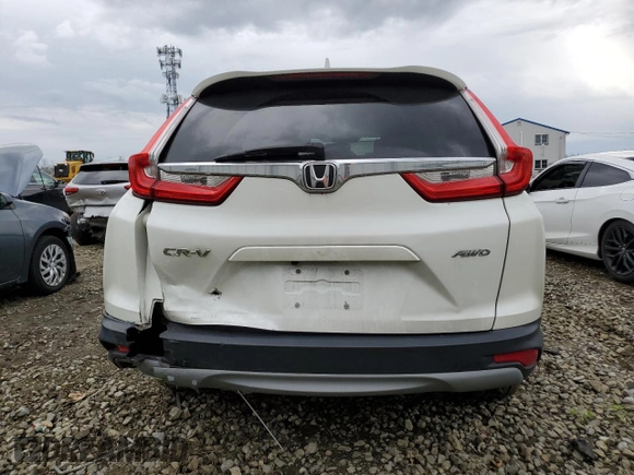 2018 Honda CR-V EX with VIN 2HKRW2H5XJH648371, listed as a Copart auction lot 52927265 with 83,127 mi miles and Salvage Title. Bid and sale history available at DreamBid. Image 6.