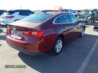 2016 Chevrolet Malibu LS with VIN 1G1ZB5ST9GF218945, listed as a IAAI auction lot 42083248 with 121,544 mi miles and . Bid and sale history available at carsss.com. Image 4.