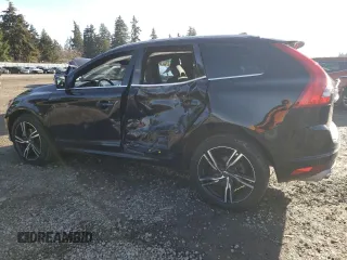 2017 Volvo XC60 R-Design with VIN YV449MRS7H2128140, listed as a Copart auction lot 89215325 with 61,559 mi miles and Salvage title. Bid and sale history available at DreamBid. Image 2.