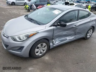 2016 Hyundai Elantra SE with VIN 5NPDH4AE7GH698213, listed as a IAAI auction lot 41775902 with 153,375 mi miles. Bid and sale history available at carsss.com. Image 6.