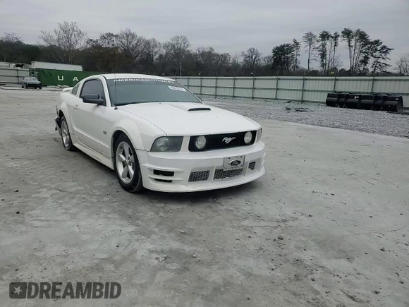 2007 Ford Mustang GT Deluxe with VIN 1ZVHT82H575269780, listed as a Copart auction lot 86815414 with 166,754 mi miles and Salvage Title. Bid and sale history available at carsss.com. Image 10.