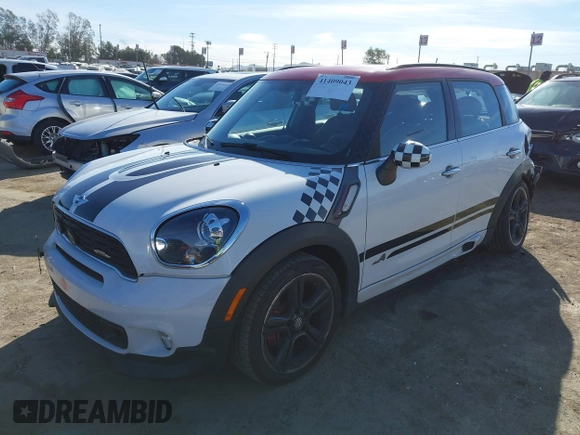 2014 MINI Countryman John Cooper Works with VIN WMWXD1C55EWS34510, listed as a IAAI auction lot 41409043 with 93,313 mi miles and . Bid and sale history available at DreamBid. Image 17.