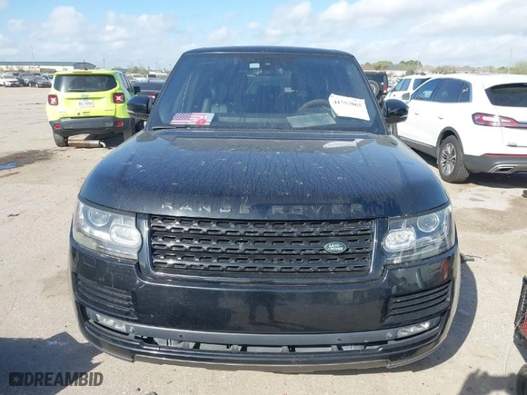 2015 Land Rover Range Rover Supercharged with VIN SALGS2TF8FA225962, listed as a IAAI auction lot 41757065 with 123,590 mi miles. Bid and sale history available at carsss.com. Image 6.