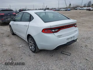 2015 Dodge Dart SXT with VIN 1C3CDFBB0FD144592, listed as a IAAI auction lot 41507744 with 138,494 mi miles. Bid and sale history available at carsss.com. Image 3.