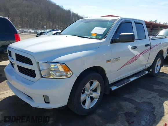 2014 Ram 1500 Express z VIN 1C6RR7FT3ES192539, wystawiony jako IAAI lot #41760162 z przebiegiem 107 098 mil mil oraz . Historia ofert i sprzedaży dostępna na DreamBid. Obrazek 22.