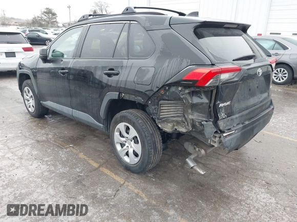 2020 Toyota RAV4 LE with VIN 2T3H1RFV7LC035305, listed as a IAAI auction lot 41515910 with 66,418 mi miles. Bid and sale history available at carsss.com. Image 3.
