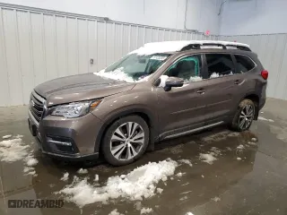 2021 Subaru Ascent Limited with VIN 4S4WMAPD0M3471823, listed as a Copart auction lot 50133095 with 49,712 mi miles and Salvage Title. Bid and sale history available at carsss.com. Image 1.