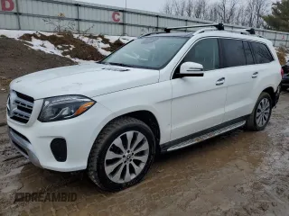 2019 Mercedes-Benz GLS with VIN 4JGDF6EE1KB224436, listed as a Copart auction lot 46070325 with 103,568 mi miles and Clean Title. Bid and sale history available at carsss.com. Image 1.
