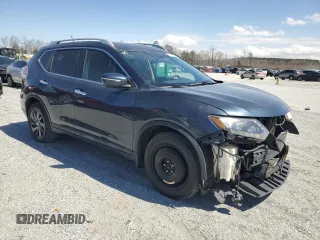 2015 Nissan Rogue SL with VIN 5N1AT2MTXFC832461, listed as a Copart auction lot 50018045 with 212,469 mi miles and Clean Title. Bid and sale history available at carsss.com. Image 4.