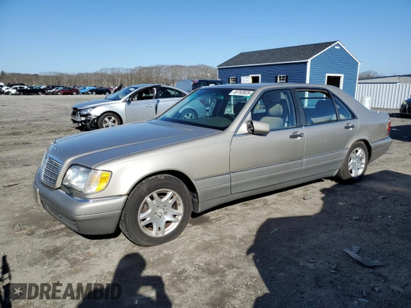 1995 Mercedes-Benz S with VIN WDBGA51E3SA273738, listed as a Copart auction lot 49763925 with 148,066 mi miles and Clean Title. Bid and sale history available at DreamBid. Image 1.