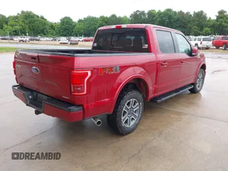 2015 Ford F-150 XLT with VIN 1FTEW1EF4FFD01545, listed as a IAAI auction lot 42355249 with 166,958 mi miles and . Bid and sale history available at DreamBid. Image 4.