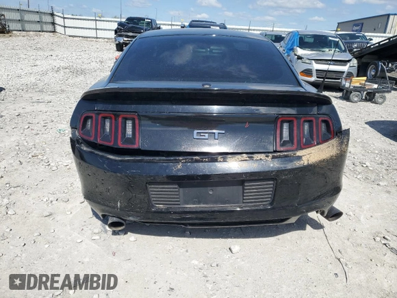 2014 Ford Mustang GT with VIN 1ZVBP8CF6E5270683, listed as a Copart auction lot 52913145 with 96,432 mi miles and Salvage title. Bid and sale history available at DreamBid. Image 6.