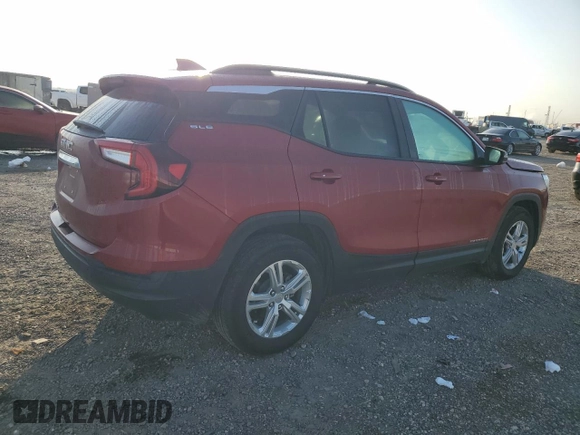 2024 GMC Terrain SLE with VIN 3GKALMEG2RL263197, listed as a Copart auction lot 52462895 with 29,070 mi miles and Salvage title. Bid and sale history available at DreamBid. Image 3.