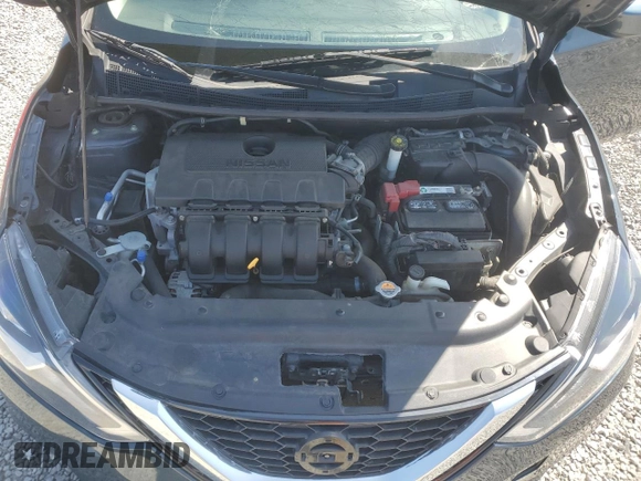 2017 Nissan Sentra S with VIN 3N1AB7AP9HY313829, listed as a Copart auction lot 51959925 with 92,379 mi miles and Salvage Title. Bid and sale history available at DreamBid. Image 11.