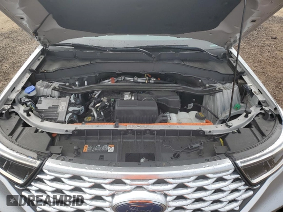 2022 Ford Explorer Platinum with VIN 1FM5K8HW2NNA11076, listed as a Copart auction lot 87486124 with 13,529 mi miles and Salvage Title. Bid and sale history available at carsss.com. Image 12.