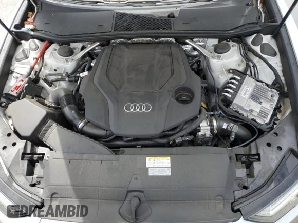 2022 Audi A6 Prestige with VIN WAUM2BF21NN058478, listed as a Copart auction lot 71114514 with 33,019 mi miles and Salvage Title. Bid and sale history available at carsss.com. Image 11.