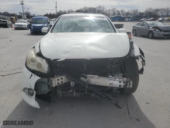 2012 Infiniti G25 Sedan Journey with VIN JN1DV6AP1CM811100, listed as a Copart auction lot 47370585 with NaN miles and Salvage Title. Bid and sale history available at carsss.com. Image 5.