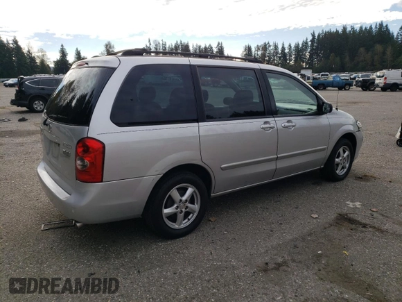 2003 Mazda MPV LX z VIN JM3LW28A130376514, wystawiony jako Copart lot #73960814 z przebiegiem 212 903 mil mil oraz Szkoda całkowita • Salvage title. Historia ofert i sprzedaży dostępna na DreamBid. Obrazek 3.