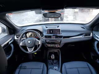 2021 BMW X1 sDrive28i with VIN WBXJG7C02M5U08273, listed as a Copart auction lot 45777903 with 15,741 mi miles. Bid and sale history available at carsss.com. Image 8.