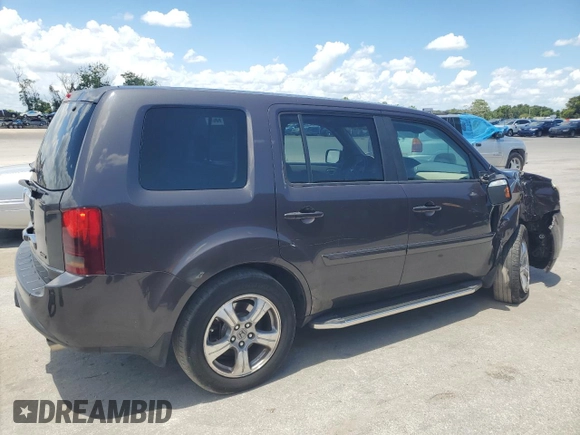2013 Honda Pilot EX-L with VIN 5FNYF3H54DB041757, listed as a Copart auction lot 61224875 with 144,659 mi miles and Salvage title. Bid and sale history available at DreamBid. Image 3.