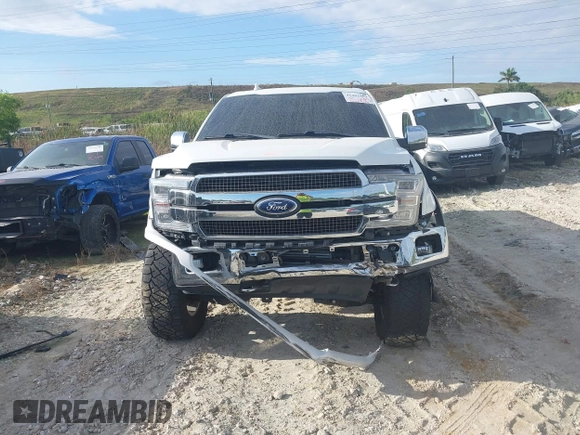 2020 Ford F-150 XL с VIN 1FTEW1E47LFC00185, выставлен на аукционе IAAI как лот 41465353 с пробегом 44 153 миль миль и . История ставок и продаж доступна на DreamBid. Изображение 6.