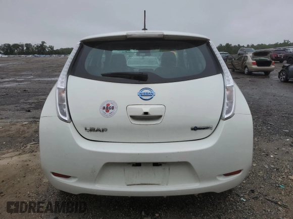 2016 Nissan LEAF S с VIN 1N4BZ0CP3GC314957, выставлен на аукционе Copart как лот 60990485 с пробегом 65 137 миль миль и Списание • Salvage title. История ставок и продаж доступна на DreamBid. Изображение 6.
