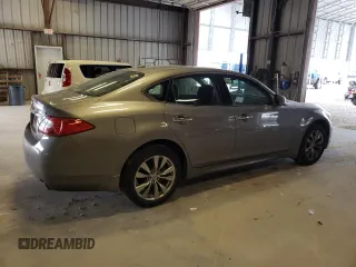 2013 Infiniti M37 with VIN JN1BY1AR2DM602789, listed as a Copart auction lot 68795164 with 122,533 mi miles and Salvage Title. Bid and sale history available at carsss.com. Image 3.