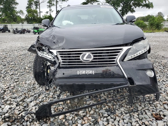 2013 Lexus RX 350 with VIN 2T2BK1BA9DC168547, listed as a Copart auction lot 59667955 with 129,338 mi miles and Salvage title. Bid and sale history available at DreamBid. Image 5.