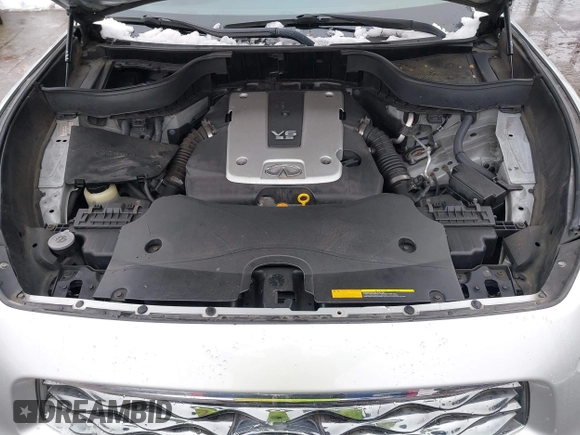 2010 Infiniti FX35 with VIN JN8AS1MW8AM850931, listed as a IAAI auction lot 41565434 with 166,160 mi miles. Bid and sale history available at carsss.com. Image 10.