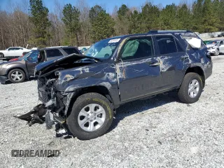 2023 Toyota 4Runner SR5 with VIN JTEEU5JR1P5300045, listed as a Copart auction lot 49384465 with 23,079 mi miles and Salvage title. Bid and sale history available at DreamBid. Image 1.