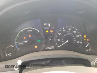 2011 Lexus RX 450h with VIN JTJBC1BA3B2039830, listed as a Copart auction lot 57277295 with 222,381 mi miles and Salvage title. Bid and sale history available at DreamBid. Image 9.