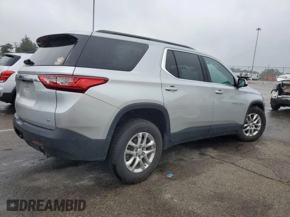 2021 Chevrolet Traverse LT Cloth with VIN 1GNERGKW4MJ200327, listed as a Copart auction lot 62613294 with 74,233 mi miles and Salvage Title. Bid and sale history available at carsss.com. Image 3.